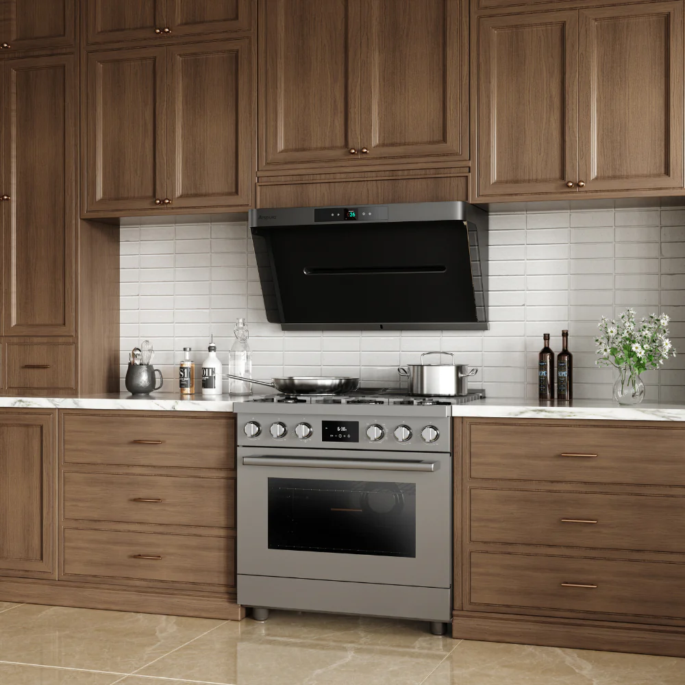 Arspura Black 36'' P1 IQV™ Range Hood - Image 10