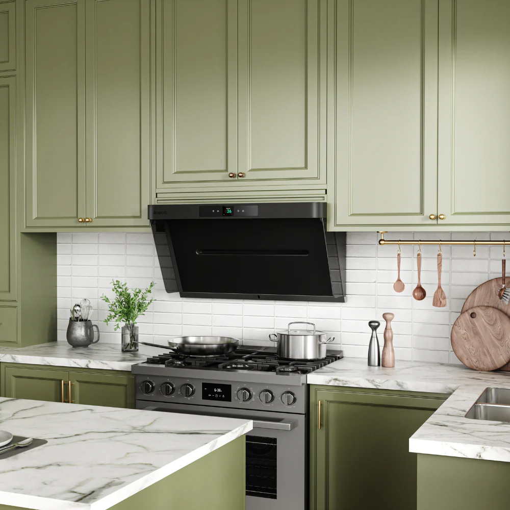 Arspura Black 36'' P1 IQV™ Range Hood - Image 12