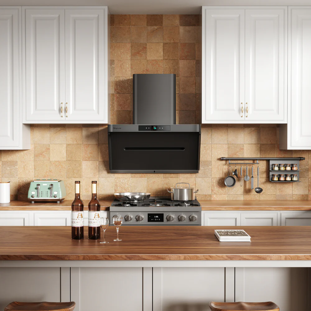 Arspura Black 36'' P1 IQV™ Range Hood - Image 15