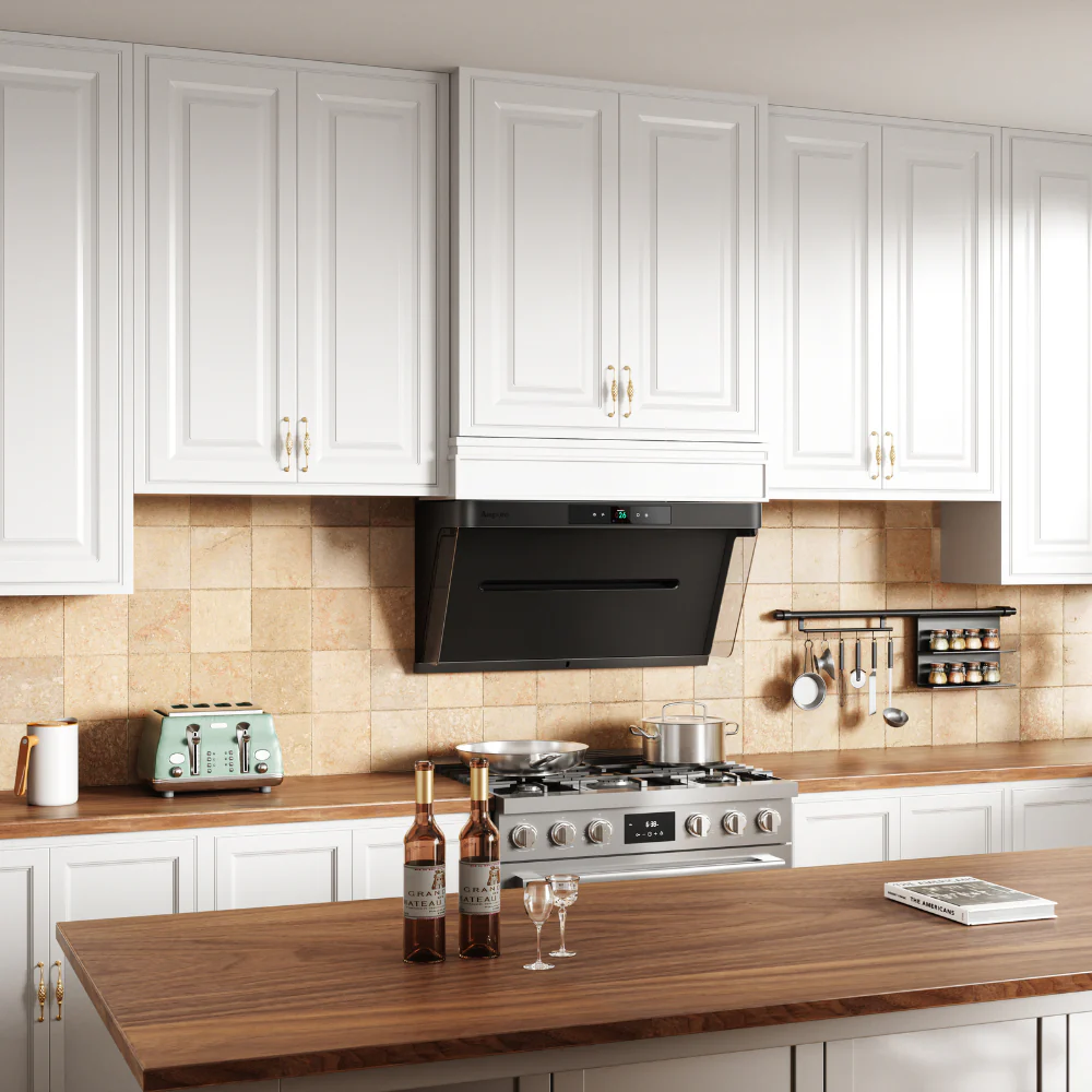 Arspura Black 36'' P1 IQV™ Range Hood - Image 16