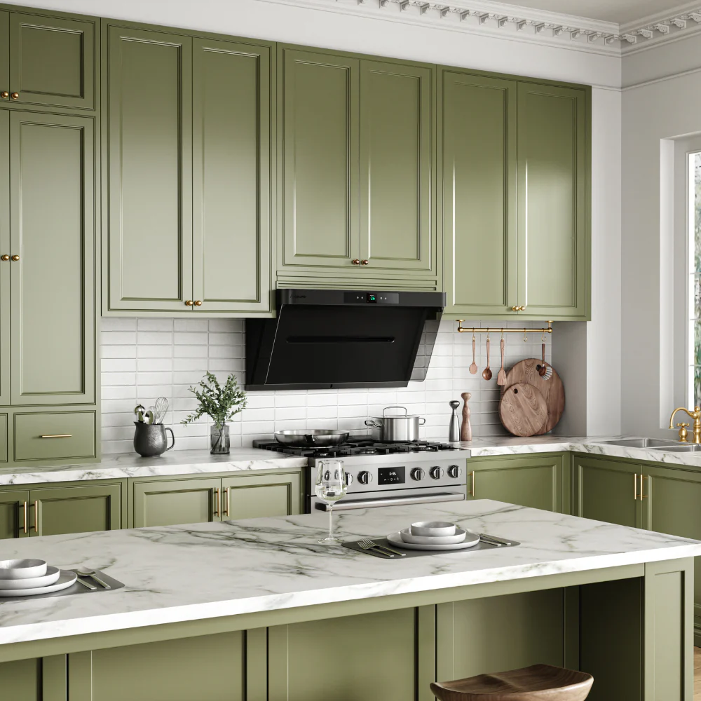 Arspura Black 36'' P1 IQV™ Range Hood - Image 8